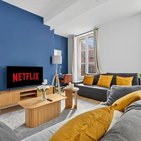 Quartier Bastille Charonne 2 Bedroom With Netflix *
