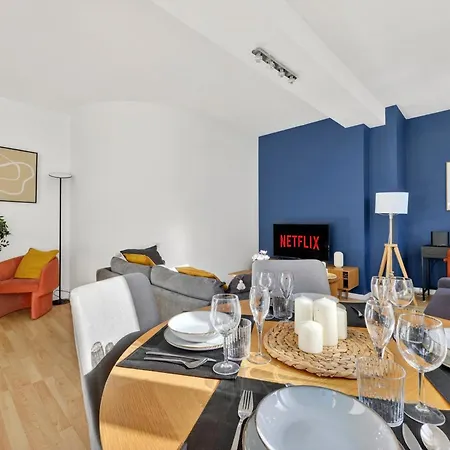 Appartamento Quartier Bastille Charonne 2 Bedroom With Netflix