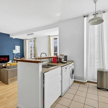Quartier Bastille Charonne 2 Bedroom With Netflix Appartamento *